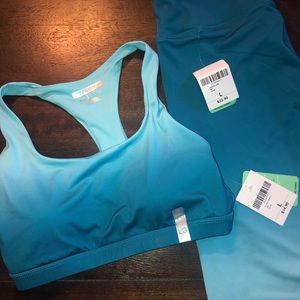 FOREVER 21 Workout Capris & Sport Bra